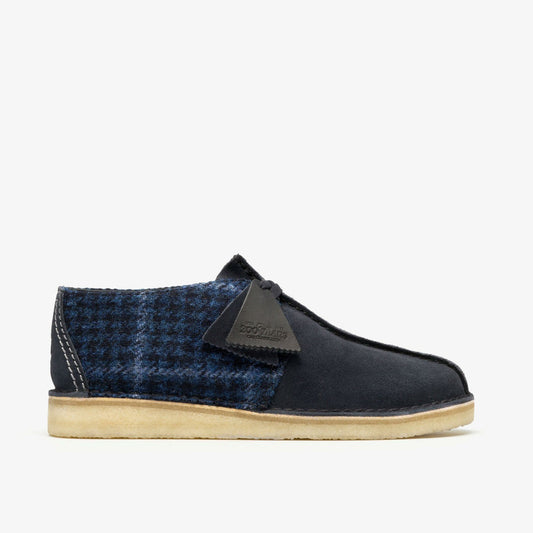 Desert Trek Navy Tweed Combination | Clarks on Sale - Men