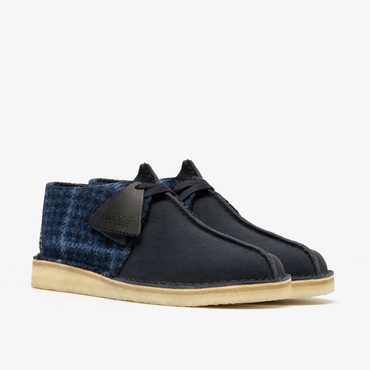 Desert Trek Navy Tweed Combination | Clarks on Sale - Men