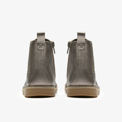 Joyful Sky Kid Pewter | Clarks on Sale - Kids