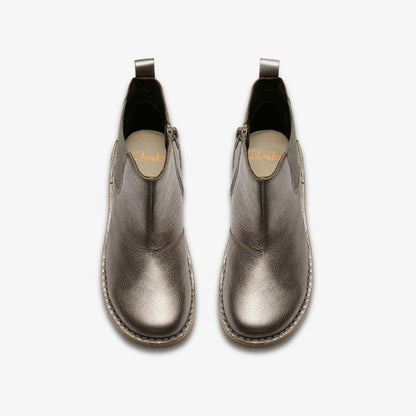 Joyful Sky Kid Pewter | Clarks on Sale - Kids