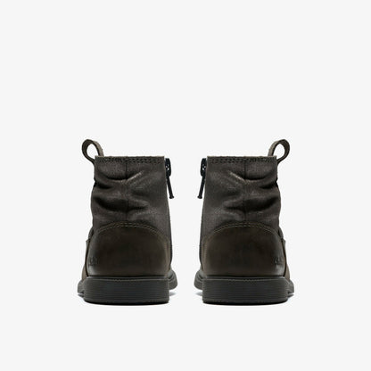 Oaklyn Top Toddler Pewter Suede | Clarks outlet - Kids