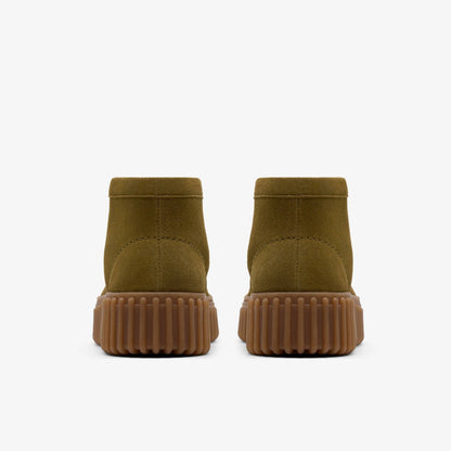 Torhill Moss Olive Suede | Clarks discount - Women