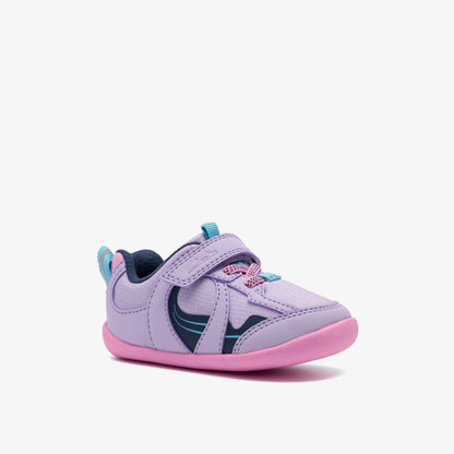 Roamer Hero Toddler Lilac Combination | Clarks Sale - Kids