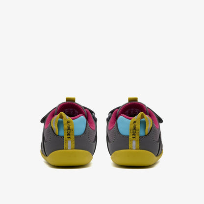 Roamer Hero Toddler Dark Grey Combination | Clarks on Sale - Kids