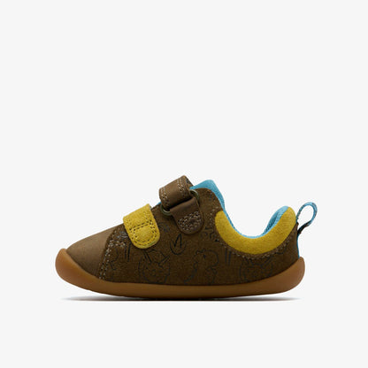 Roamer Roar Toddler Dark Olive | Clarks for sale - Kids