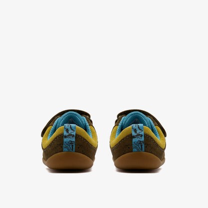Roamer Roar Toddler Dark Olive | Clarks for sale - Kids