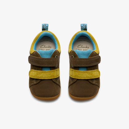 Roamer Roar Toddler Dark Olive | Clarks for sale - Kids