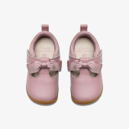 Roamer Trim Toddler Dusty Pink | Clarks for sale - Kids