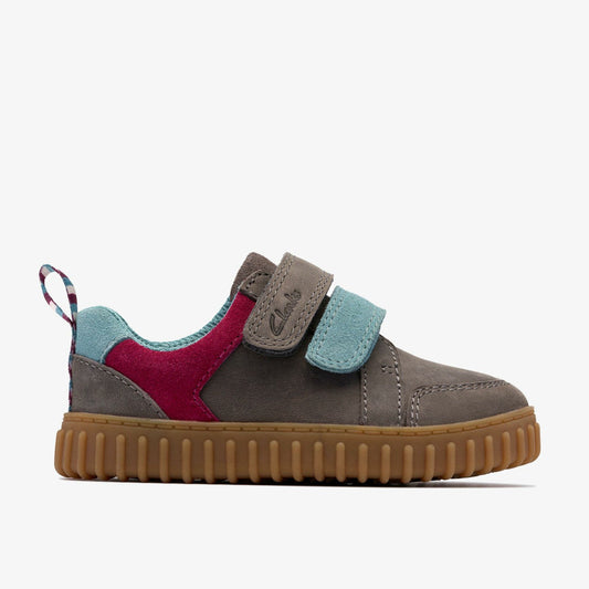 Cove Pop Toddler Grey | Clarks online - Kids