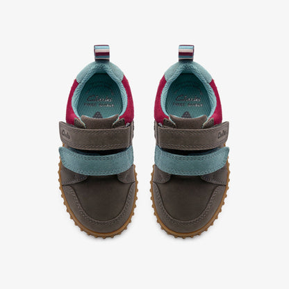 Cove Pop Toddler Grey | Clarks online - Kids