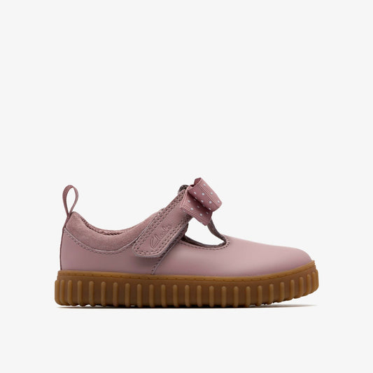 Cove Bow Toddler Dusty Pink | Clarks discount - Kids