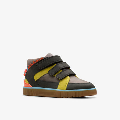 Oslo Play Kid Grey Combination | Clarks outlet - Kids