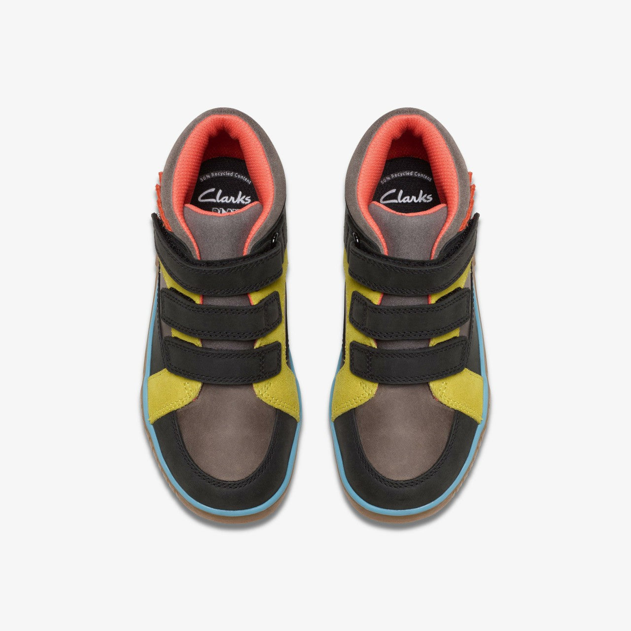 Oslo Play Kid Grey Combination | Clarks outlet - Kids