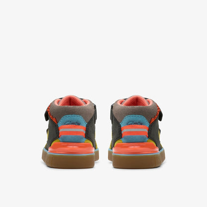 Oslo Play Toddler Grey Combination | Clarks for sale - Kids
