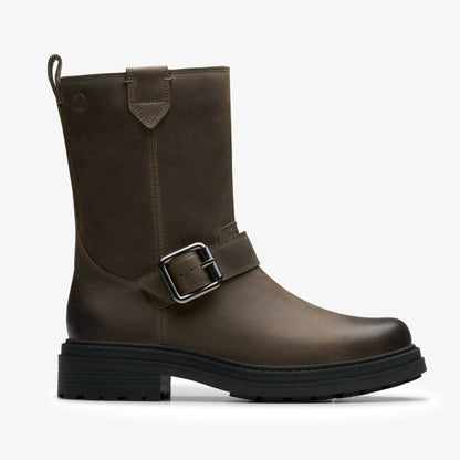 Orinoco 3 Bay Dark Grey Leather | Clarks online - Women