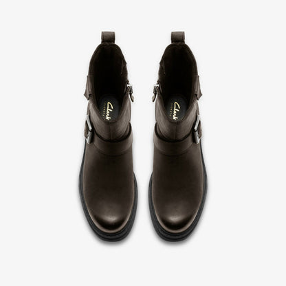 Orinoco 3 Bay Dark Grey Leather | Clarks online - Women