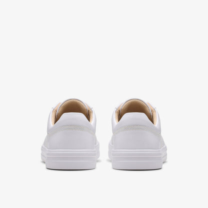 Makea Court White Leather | Clarks for sale - Women