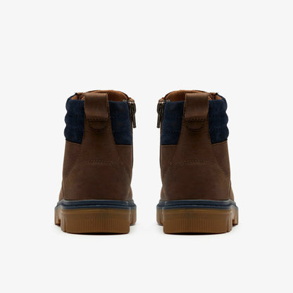 Lorcam Trail Older Dark Brown | Clarks for sale - Kids