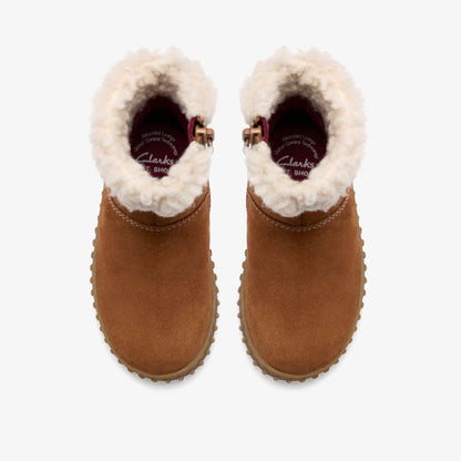 Cove Warm Toddler Tan | Clarks for sale - Kids