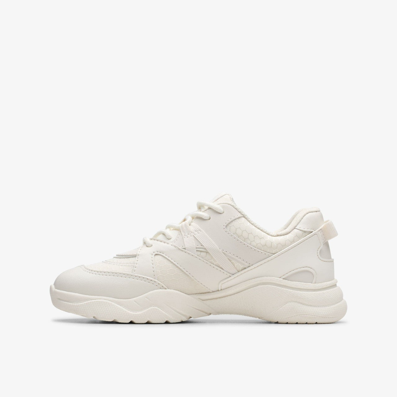 Feather Pace Older White | Clarks online - Kids
