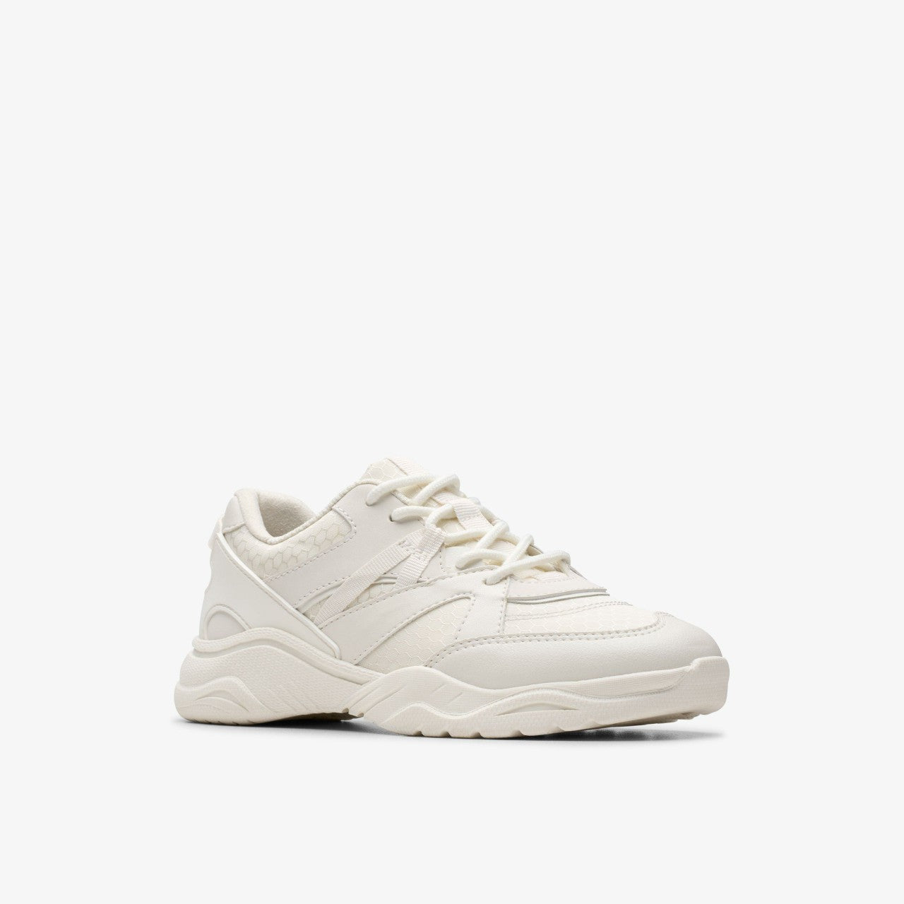 Feather Pace Older White | Clarks online - Kids