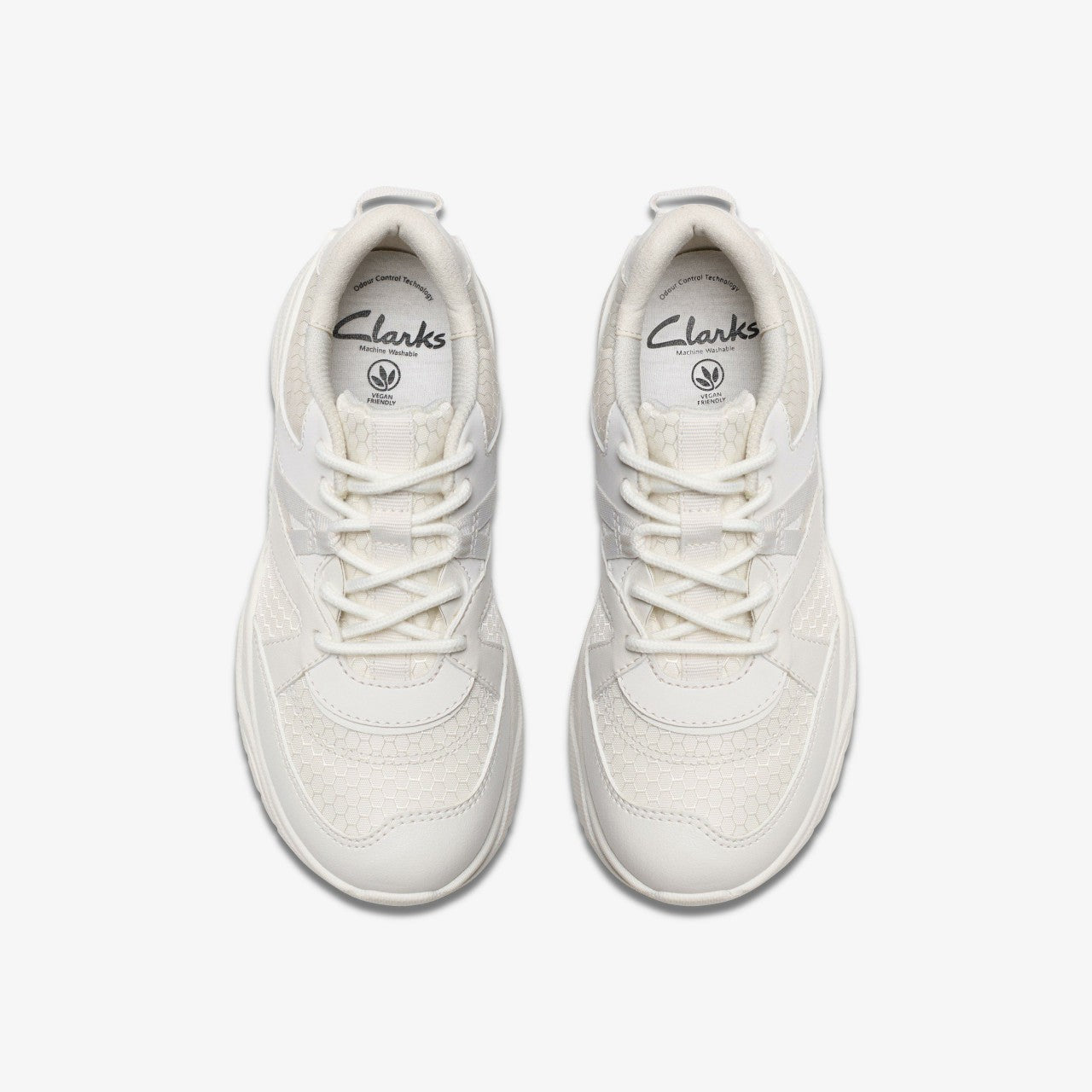 Feather Pace Older White | Clarks online - Kids