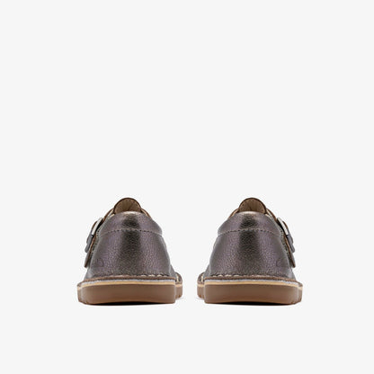 Joyful Skip Toddler Pewter | Clarks on Sale - Kids