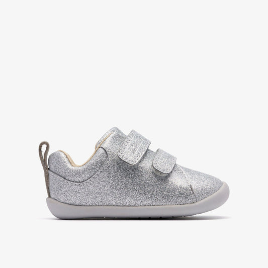 Roamer Craft Toddler Silver Patent | Clarks on Sale - Kids