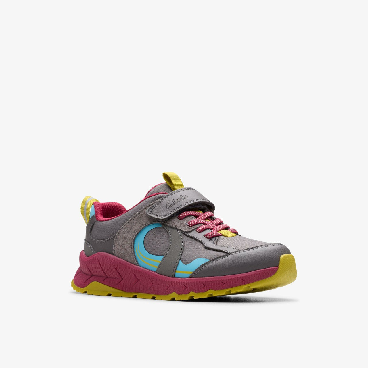 Selva Hero Kid Dark Grey Combination | Clarks outlet - Kids