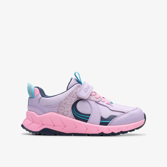 Selva Hero Kid Lilac Combination | Clarks Sale - Kids