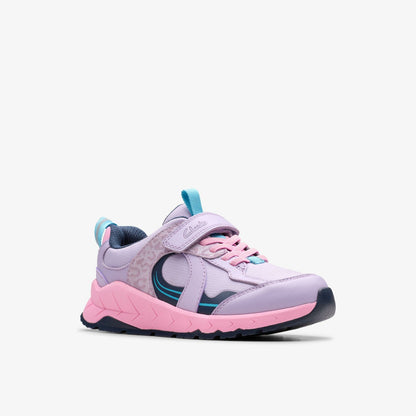 Selva Hero Kid Lilac Combination | Clarks Sale - Kids