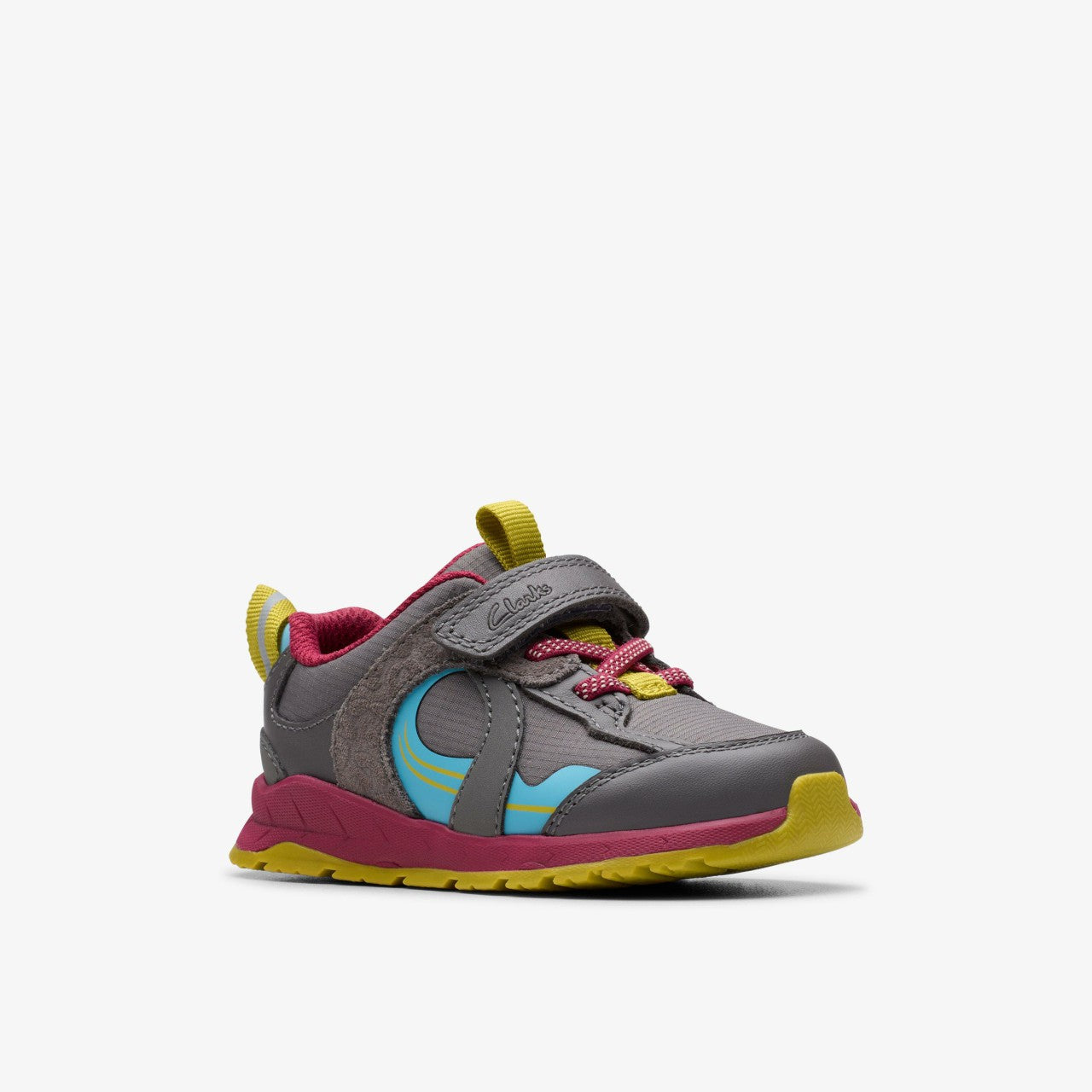 Selva Hero Toddler Dark Grey Combination | Clarks outlet - Kids