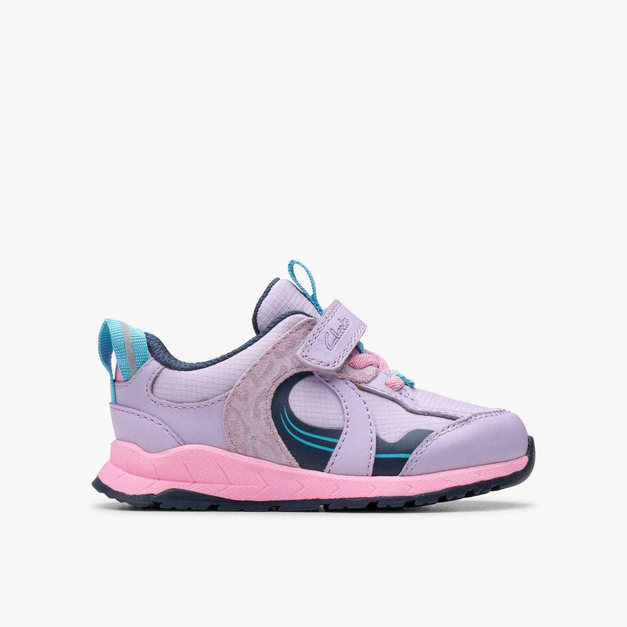 Selva Hero Toddler Lilac Combination | Clarks outlet - Kids