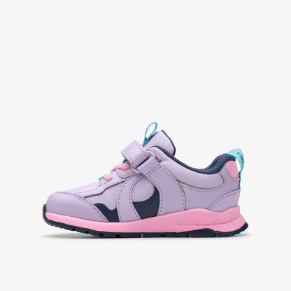 Selva Hero Toddler Lilac Combination | Clarks outlet - Kids