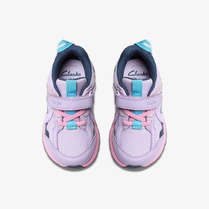 Selva Hero Toddler Lilac Combination | Clarks outlet - Kids