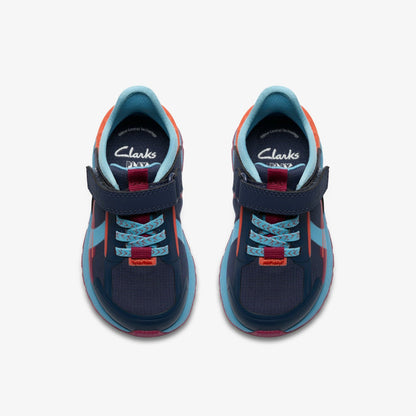 Selva Lane Toddler Navy Combination | Clarks Sale - Kids