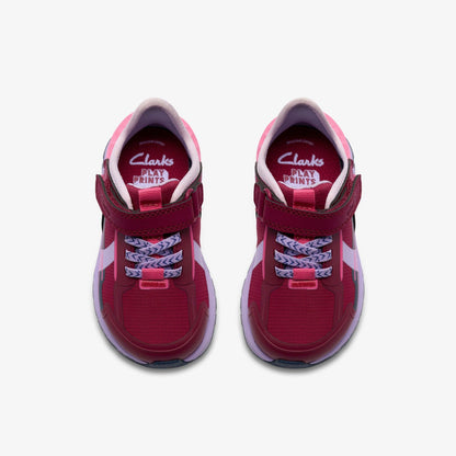 Selva Lane Toddler Berry Combination | Clarks on Sale - Kids