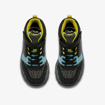 Steggy 2 Tri Kid Grey Combination | Clarks discount - Kids