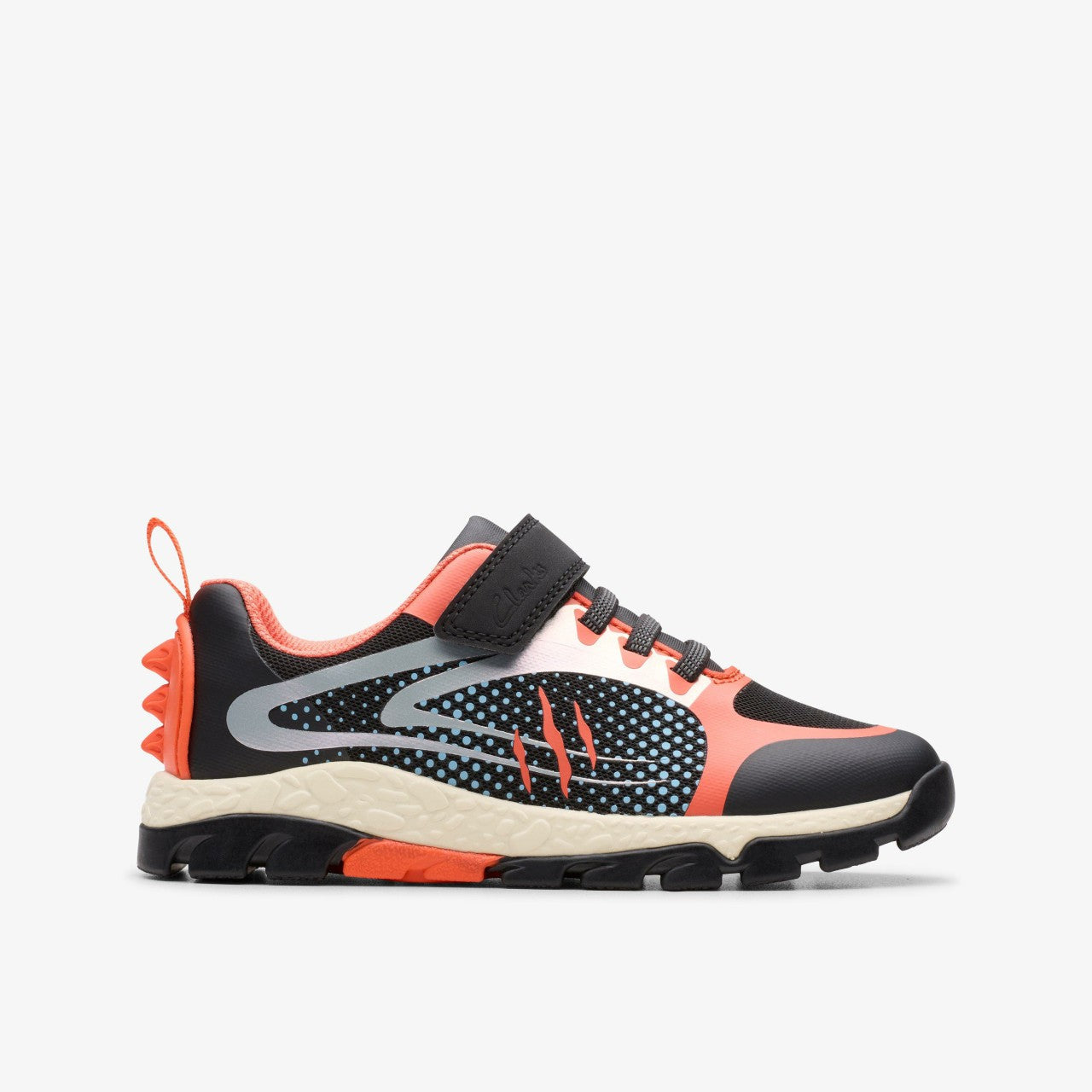 Steggy 2 Fly Kid Black / Orange | Clarks for sale - Kids