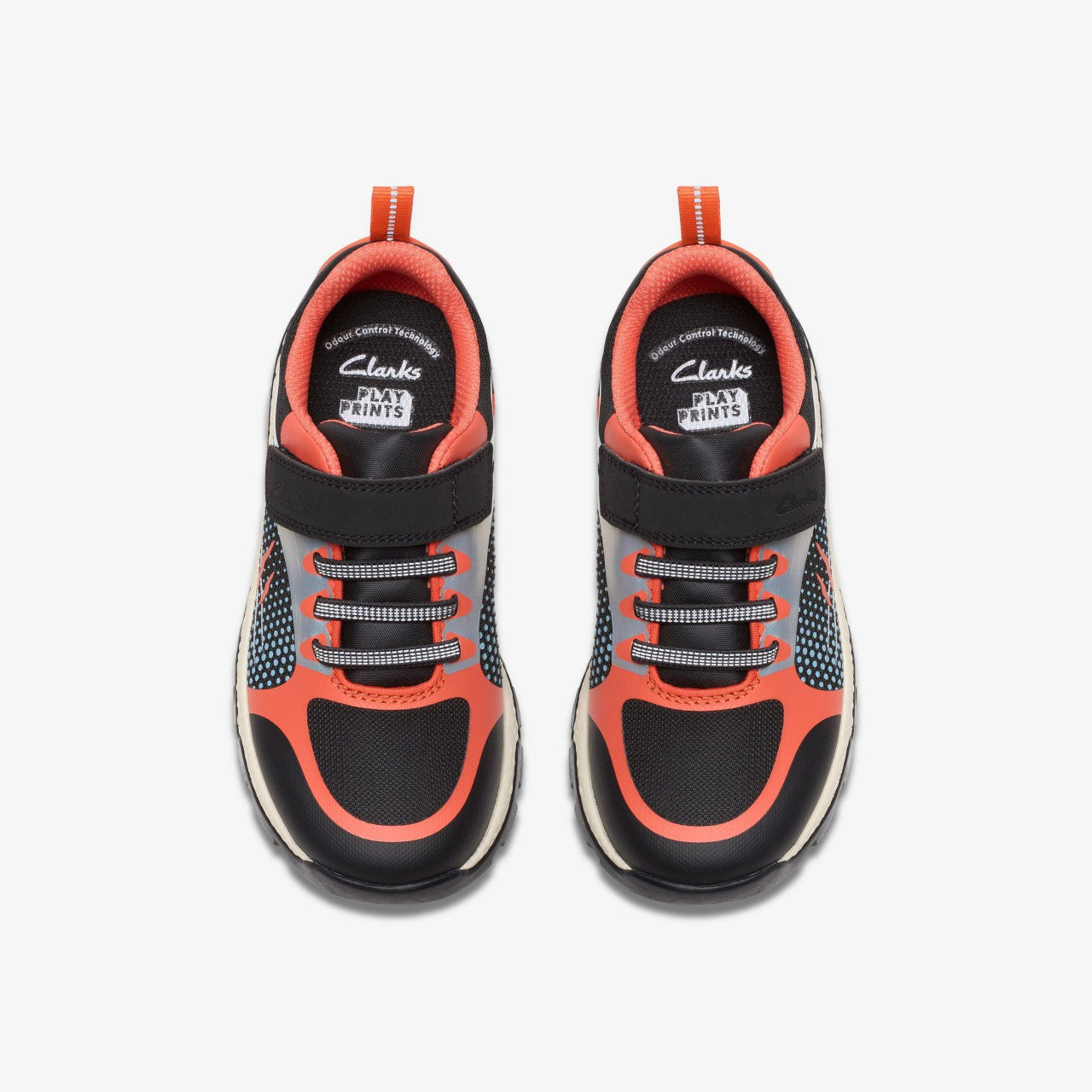Steggy 2 Fly Kid Black / Orange | Clarks for sale - Kids