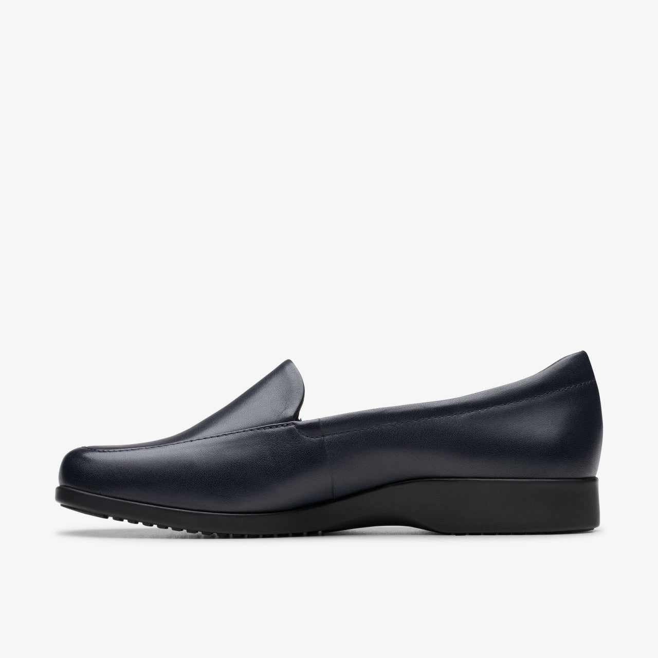 Georgia Loafer Navy Leather | Clarks for sale - Women