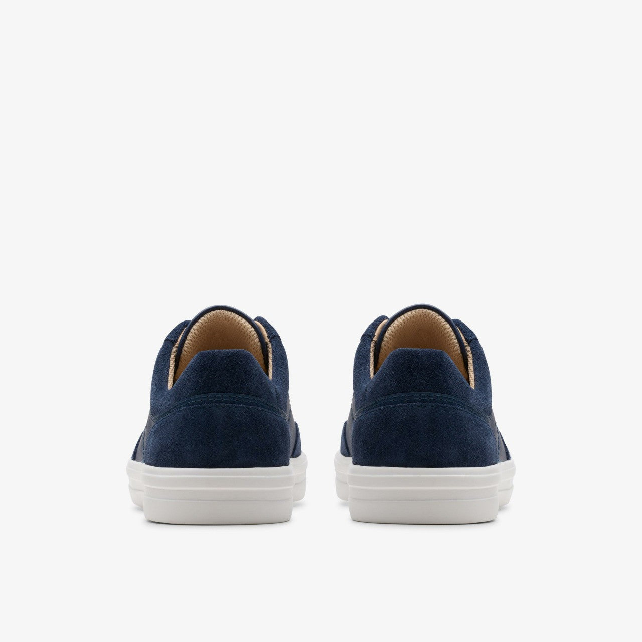 Makea Court Navy Leather | Clarks on Sale - Women
