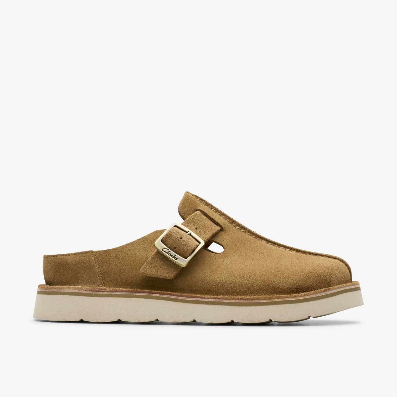 Solsbury Mule Dark Sand Suede | Clarks online - Women