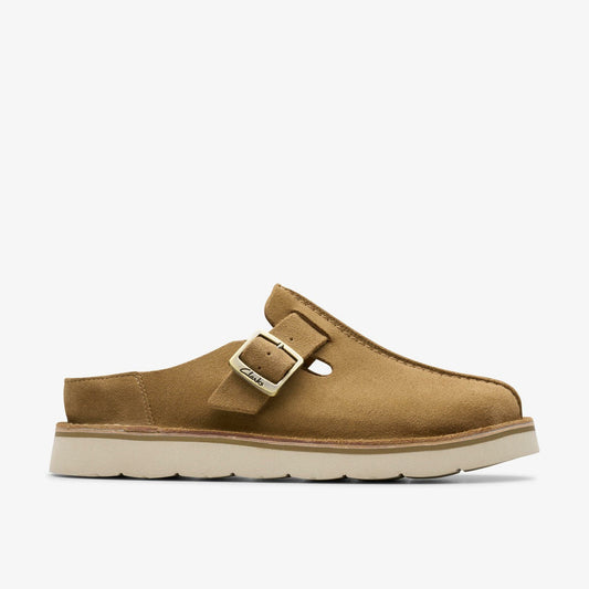 Solsbury Mule Dark Sand Suede | Clarks online - Women