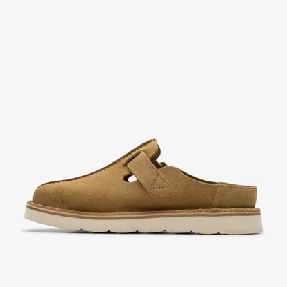 Solsbury Mule Dark Sand Suede | Clarks online - Women