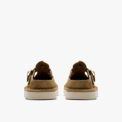 Solsbury Mule Dark Sand Suede | Clarks online - Women