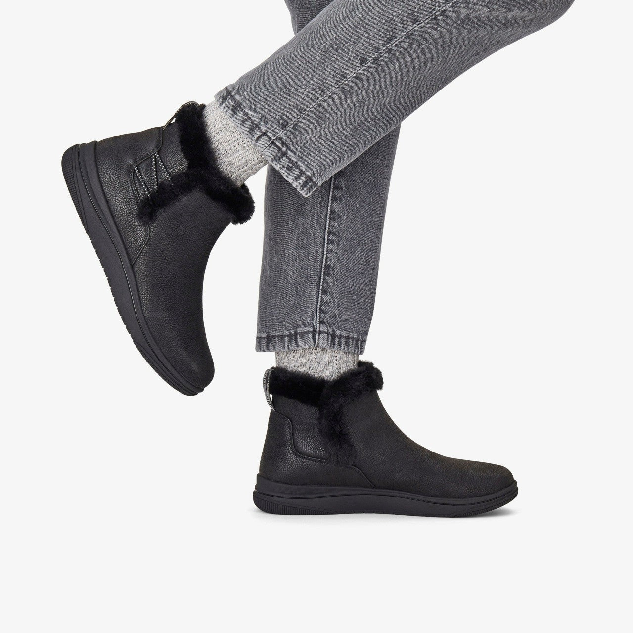 Brinkley Fur Black Combination | Clarks Sale - Women