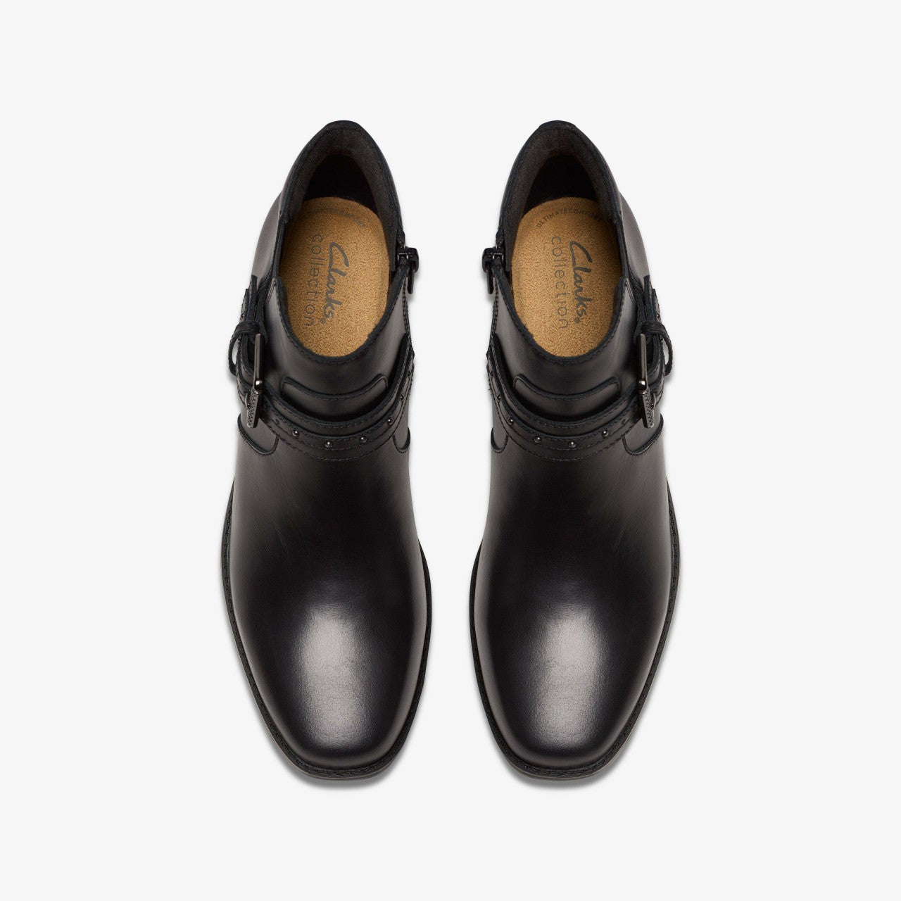 Danyelle Wish Black Leather | Clarks outlet - Women