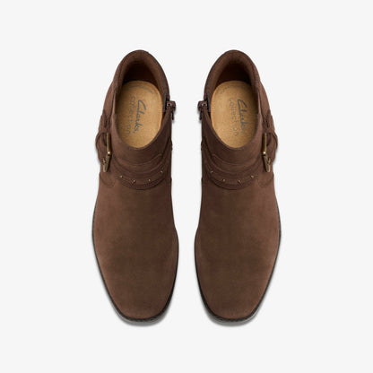 Danyelle Wish Brown Suede | Clarks Sale - Women