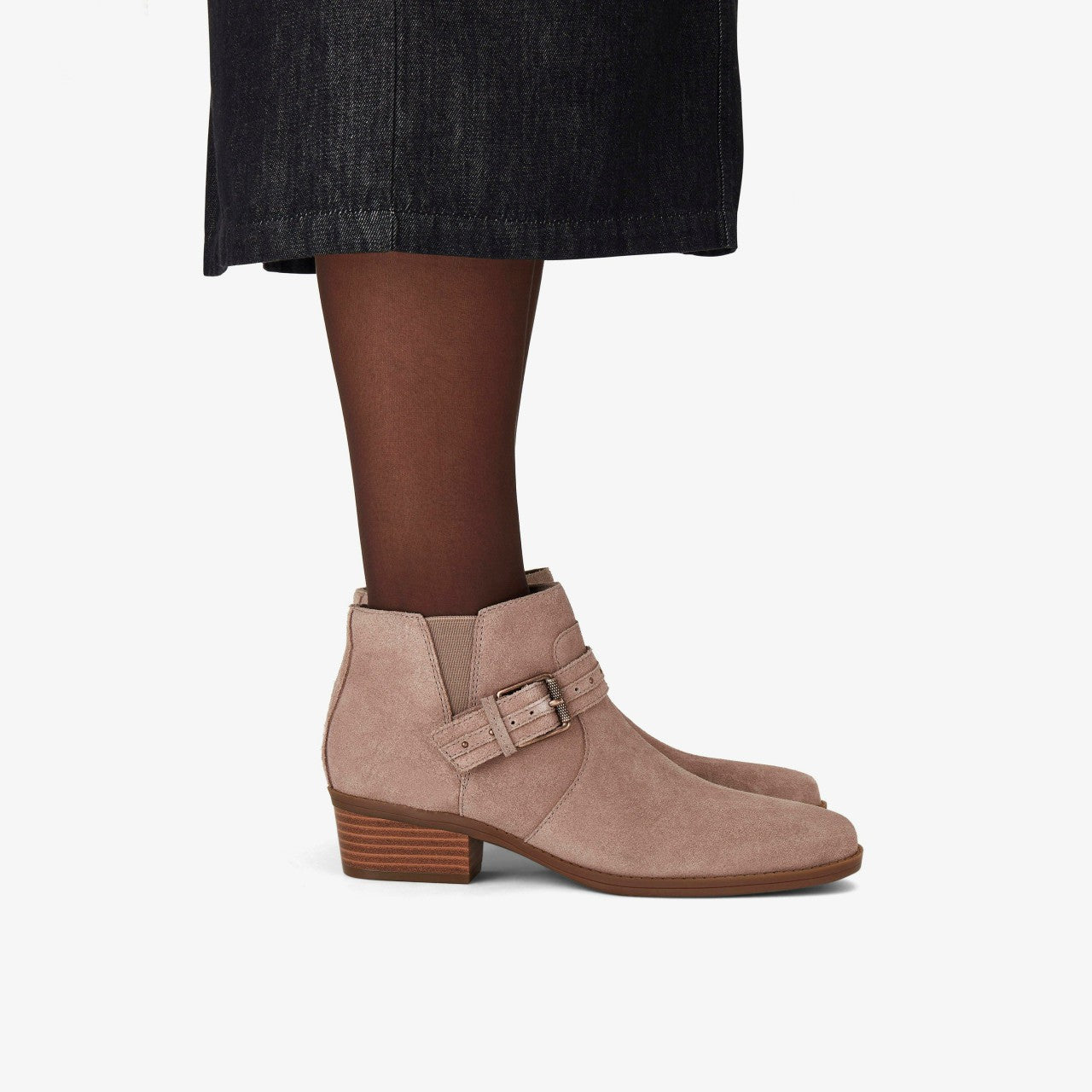 Danyelle Wish Light Taupe Suede | Clarks outlet - Women